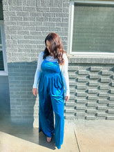 Load image into Gallery viewer, Found My Place Velvet Jumpsuit