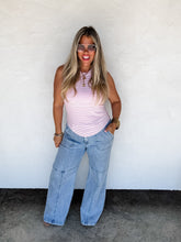 Load image into Gallery viewer, PREORDER: Summer Bianca Striped Ribbed Tank