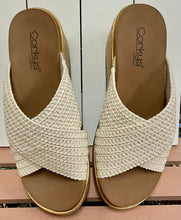 Load image into Gallery viewer, Peace Out Ivory Wedge