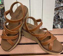 Load image into Gallery viewer, All Nighter Cognac Wedge