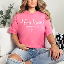 Load image into Gallery viewer, He Is Risen Graphic Tee