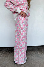 Load image into Gallery viewer, PREORDER: Floral & Cheetah Drift Away Joggers