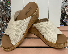 Load image into Gallery viewer, Peace Out Ivory Wedge