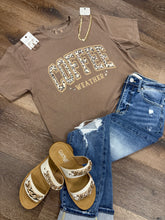 Load image into Gallery viewer, Coffee Weather Graphic Tee