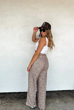 Load image into Gallery viewer, PREORDER: Floral & Cheetah Drift Away Joggers