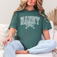 Load image into Gallery viewer, Lace Names Graphic Tee in Spruce