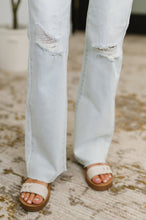 Load image into Gallery viewer, Alyse Mid Rise Destroy & Fray Hem Bootcut