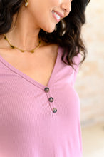 Load image into Gallery viewer, Born and Raised V-Neck Ribbed Top