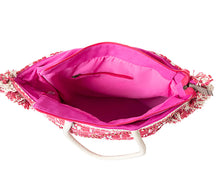 Load image into Gallery viewer, Garden Lattice Carryall Tote Bag