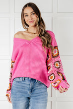 Load image into Gallery viewer, Can't Stop this Feeling V-Neck Knit Sweater