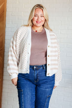 Load image into Gallery viewer, Check That Line Cardigan