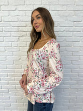 Load image into Gallery viewer, Cool to Be Kind Floral Blouse