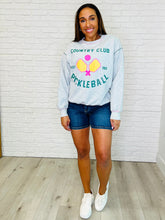 Load image into Gallery viewer, Country Club Pickle Ball Graphic Sweatshirt