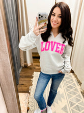 Load image into Gallery viewer, The Lover Varsity Sweatshirt