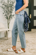 Load image into Gallery viewer, Dawn Mid Rise Ankle Straight w Bandana Loop