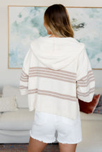 Load image into Gallery viewer, Don't Forget the Cold Foam Striped Hoodie