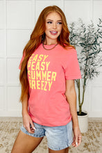 Load image into Gallery viewer, Easy Peasy Summer Breezy Tee