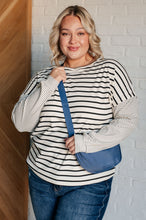 Load image into Gallery viewer, Essentially Everything Round Mini Crossbody Bag in Dusty Blue