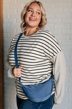 Load image into Gallery viewer, Essentially Everything Round Mini Crossbody Bag in Dusty Blue