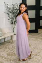 Load image into Gallery viewer, Everything She Wants Sleeveless Maxi Dress in Lavender