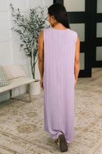 Load image into Gallery viewer, Everything She Wants Sleeveless Maxi Dress in Lavender