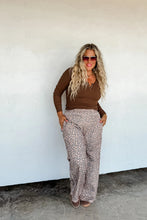 Load image into Gallery viewer, PREORDER: Floral & Cheetah Drift Away Joggers