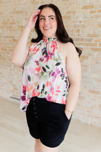 Load image into Gallery viewer, Feeling Lovely Floral Halter Blouse