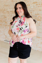Load image into Gallery viewer, Feeling Lovely Floral Halter Blouse