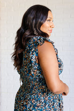 Load image into Gallery viewer, Flutter of Florals V-Neck Crop and Skirt Set