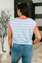 Load image into Gallery viewer, Following Through Color Block Muscle Tee