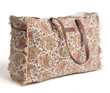Load image into Gallery viewer, Paisley Pointe Weekender Bag