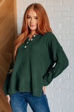 Load image into Gallery viewer, Good Afternoon Henley Sweater