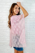 Load image into Gallery viewer, Good Days Ahead Lace Kimono In Mauve