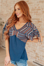 Load image into Gallery viewer, Greece Lightning V-Neck Blouse