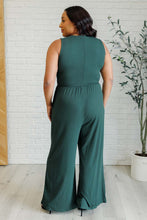 Load image into Gallery viewer, Hilary Wide Leg Jumpsuit in Green
