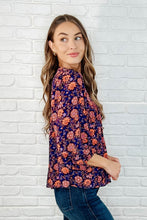 Load image into Gallery viewer, Hiterto Unknown Floral Babydoll Blouse