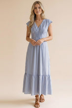 Load image into Gallery viewer, Blue Skies Stripe Maxi Dress