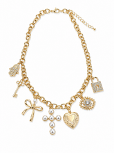 Load image into Gallery viewer, Hidden Treasures Charm Necklace