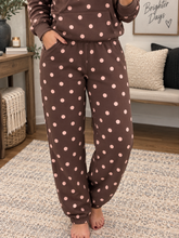 Load image into Gallery viewer, Pretty in Polka Dots Joggers