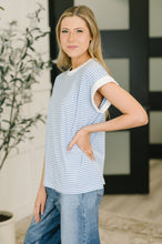 Load image into Gallery viewer, I Wouldn't Mind Short Sleeve Top in Cornflower Blue
