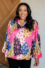 Load image into Gallery viewer, In The Wild Animal Print Blouse