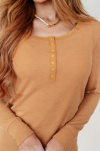 Load image into Gallery viewer, It's Been So Long Henley in Golden Sand