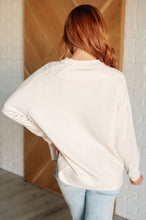 Load image into Gallery viewer, It's The Little Things Relaxed Scuba Pullover in Beige