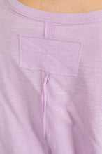 Load image into Gallery viewer, Just Like That Relaxed Heather Tee in Lilac