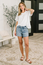 Load image into Gallery viewer, Leave It to Me Waffle Knit Relaxed Tee in Ivory