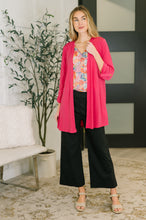 Load image into Gallery viewer, Lizzy Cardigan in Fuchsia