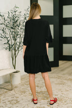 Load image into Gallery viewer, Lizzy Sunday Dress in Black