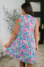 Load image into Gallery viewer, Lizzy Three Tier Tank Dress in Falling Floral