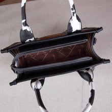 Load image into Gallery viewer, Wrangler Cow Print Concealed Carry Tote/Crossbody