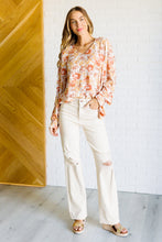 Load image into Gallery viewer, Marigold Dreams Floral Blouse
